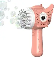 Automatic Bubble Machine | Automatic Angel Bunny Bubble Toy with 23 Holes - Handheld Summer Toy with Liquid for Indoor and Outdoor
