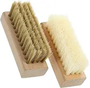 FOMIYES 2pcs Laundry Brush Handle Soft Stiff Bristle for Shoes Clothes Bathtubs Durable Household Scrub Brushes Versatile Cleaning