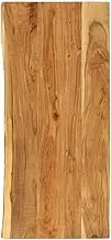 Bathroom Vanity Top Solid Acacia Wood 114x52x4 cm Plumbing Hardware