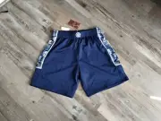 Large Mitchell & Ness Georgetown Hoyas Navy Swingman Basketball Shorts Mens