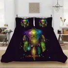 Linen Color Feather Eye Quilt/Doona/Duvet Cover Set Single/Double/Queen/King Bed