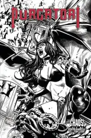 PURGATORI VOL 4 #5 CVR E 10 COPY INCV STA MARIA B&W