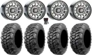 Sedona Sano Bdlk 15x7 Wheels Ct 35" Sniper 920 Tires RZR XP 1000 / PRO XP