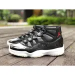 特價 AIR JORDAN 11 RETRO 72-10 AJ11 大魔王 黑色 男鞋378037-002