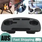 Sun Lounger Chair Tray Holder Cup Side Clip Table Zero Gravity Garden Recliner