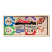 Melissa & Doug - Alphabet Wooden Puzzle Cards