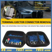 41pcs Pin Extractor Tool Terminal Ejector Connector Removal w/ Protective Bag