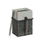 Bachmann 44-0166 OO-9 Gauge Narrow Gauge Stone Water Tower