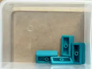 LEGO Parts - Dark Turquoise Slope 30 1 x 2 x 2/3 - No 85984 - QTY 5