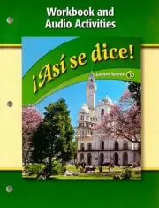 ASI SE DICE! WORKBOOK AND AUDIO ACTIVITIES (GLENCOE By Mcgraw-hill/glencoe NEW
