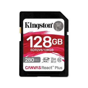 新款 金士頓 128G 專業攝影機 記憶卡 SDXC UHS-II U3 V60 (KT-SDR2V6-128G)