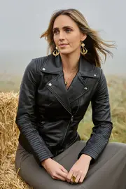 Urban Nomad Leather Jacket--BOHO-285