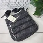 Baggallini Big Zipper Bag and Wristlet with RFID Midnight Blossom