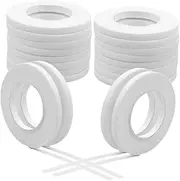 Lash Extension Tapes for Women 30 Rolls Soft Fabric Strong Adhesive Easy to Apply Remove No Glue Needed for Natural Lashes