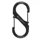 Nite Ize 90 x 40mm Black No4 S-Biner Slide Lock