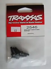 Traxxas 2546 Screws, 4x15mm countersunk machine (hex drive) (6) TRA2546