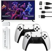 TTFP Retro Game Console, Retro Game Stick,2.4G Wireless Mini Video Games Emulator (64G)