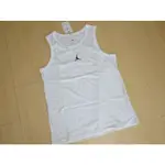 NIKE JORDAN AS M J TANK GCEL 刺繡飛人LOGO吸汗棉質運動背心籃球球衣 FQ6990-100