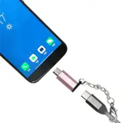 Bakeey?&bdquo;? Mini Type-c to Micro USB Adapter Converter for Samsung Mobile Phone 32 GOLD