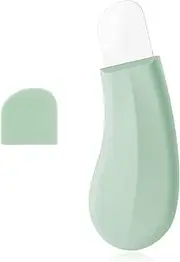 Silicone Nose Blackhead Remover, Mild and Safe Blackhead Scrubber Extractor for Nose Deep Clean Skin Spatula Face Scraper Ideal Skin Cleaning Tools for Women and Men(Light Green)