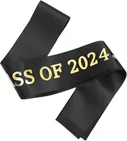 [CHILDWEET] 2024 Shoulder Strap Sash for Graduation Plain Graduation Stole Sashes for Graduation Graduate Sash Student Ribbon for Graduation Party Satin Graduation Stole Graduation Party Decor