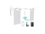 Beltless Smart Curtain System: WiFi Control, Heavy Duty, Alexa and Google Hom...