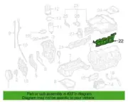 OEM 2761401344 Mercedes Benz Genuine GLE 350 2017-2018 Intake Manifold