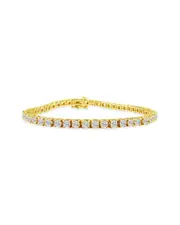 Forever Creations 14K 3.00 ct. tw. Diamond Tennis Bracelet