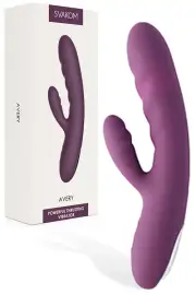 Svakom Avery 7.3" Thrusting Rabbit Vibrator