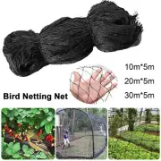 10m/20m/30m Mesh Black Bird Netting Net Anti Pest Commercial Fruit Trees Plant