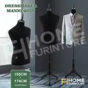 Adjustable Male Mannequin Display Stand Model Dummy Dressmaker Torso Manikin