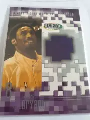 2002 UD Play Makers Kobe Bryant Players Club Warm-Up Jersey Card /350 - Lakers