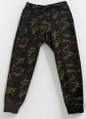 NIKE Sportswear Tech Fleece Sweatpant Joggers Kids Boys Size XL Camo Green New