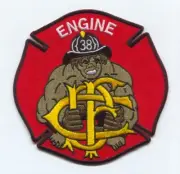 Chicago Fire Department Engine 38 Patch Illinois IL