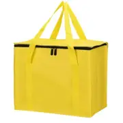 4 Pack Insulated Food Cool Warm Bag, XXX-Large Grocery Tote Reusable Bag, Yellow