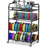 Filament Rack 3D Printer Filament Storage Rack 4-layer Large Capacity Adjusta...