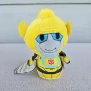 Hallmark Itty Bittys Transformers Bumblebee Plush Action Figure 5" Yellow