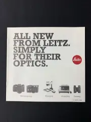 VINTAGE LEITZ LEICA SALES BROCHURE, PUB CODE 121.100-031