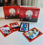 Nyangtu Cat ver Korean Traditional Playing cards Hwatu Go-Stop Godori Board Game