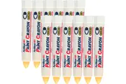 Artline 40 Permanent Paint Crayon Yellow Solid Box 12