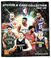 2021-22 NBA Stickers and Card Collection Album - 500 stickers to collect!