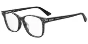 Moschino MOS592/F Asian Fit W2M Women’s Glasses Black Size 54 - Private Health Rebate - Blue Light Block Available