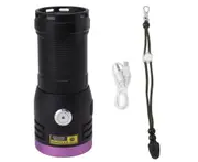 Aluminum Alloy Portable Super Bright 12 LED Waterproof High Power Camping Outdoor Flashlight