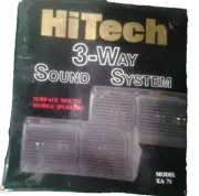 Hi-Tech 3 Way Surface Mount Car/Home Speaker System (Model XA 71)-NEW-SHIP 24HRS