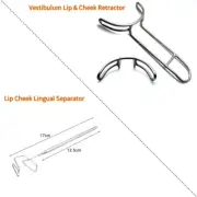 Dental Vestibulum Lip & Cheek Retractor / Lip Cheek Lingual Separator Surgical