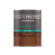Timber Protect 1L Water Based Exterior Decking Oil, Dirt and Mould Resistant