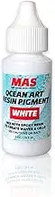 Epoxies Resin Ocean Art White Pigment, 1 oz, Epoxy Resin Dye for Ocean Waves and Water Effects