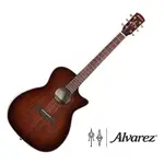 ALVAREZ AGW77CARSHB 黑胡桃木 面單 民謠吉他 美國品牌 - 【他,在旅行】