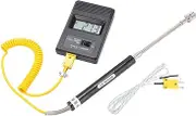 Tm 902c Digital Thermocouple Thermometer, K Type Sensor LCD Thermometer, -50-500°C Temperature Detector Suitable for Most K Type Temperature Measuring Instruments