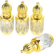 Ipetboom 4Pcs Essential Oil Roller Bottles Portable Refillable Containers with Rolling Ball Design for Travel and Home Use Leak and Compact for Easy Carrying